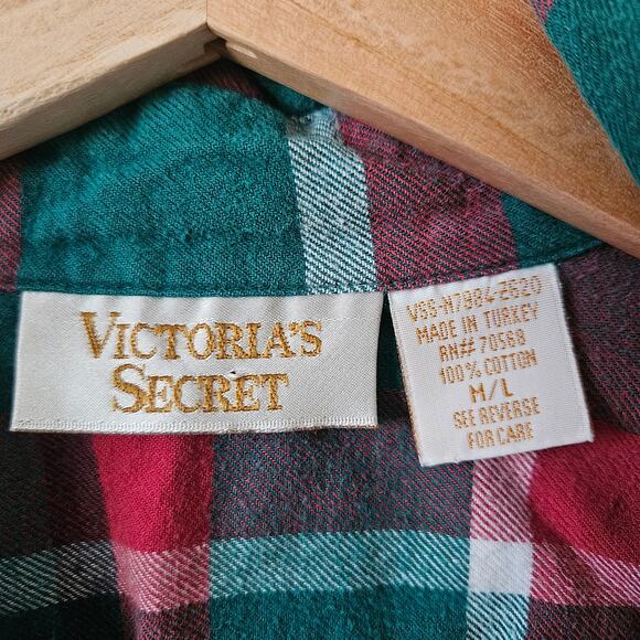 Vintage Victoria's Secret Flannel Nightgown (M/L) - Picture 4 of 6